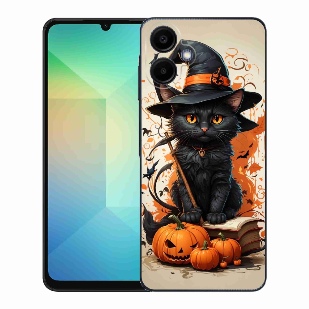 Gél borító mmCase Samsung Galaxy A06 4G - macskavarázslóhoz