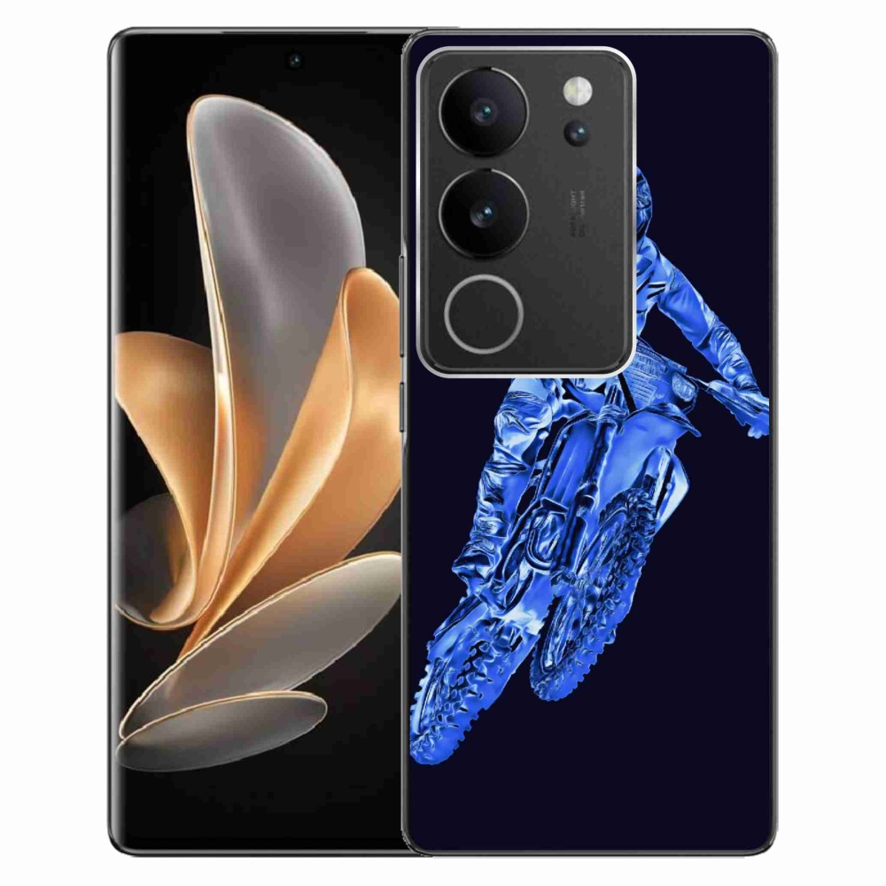 Zselés borítás mmCase a Vivo V29 5G-hez - motocross 1