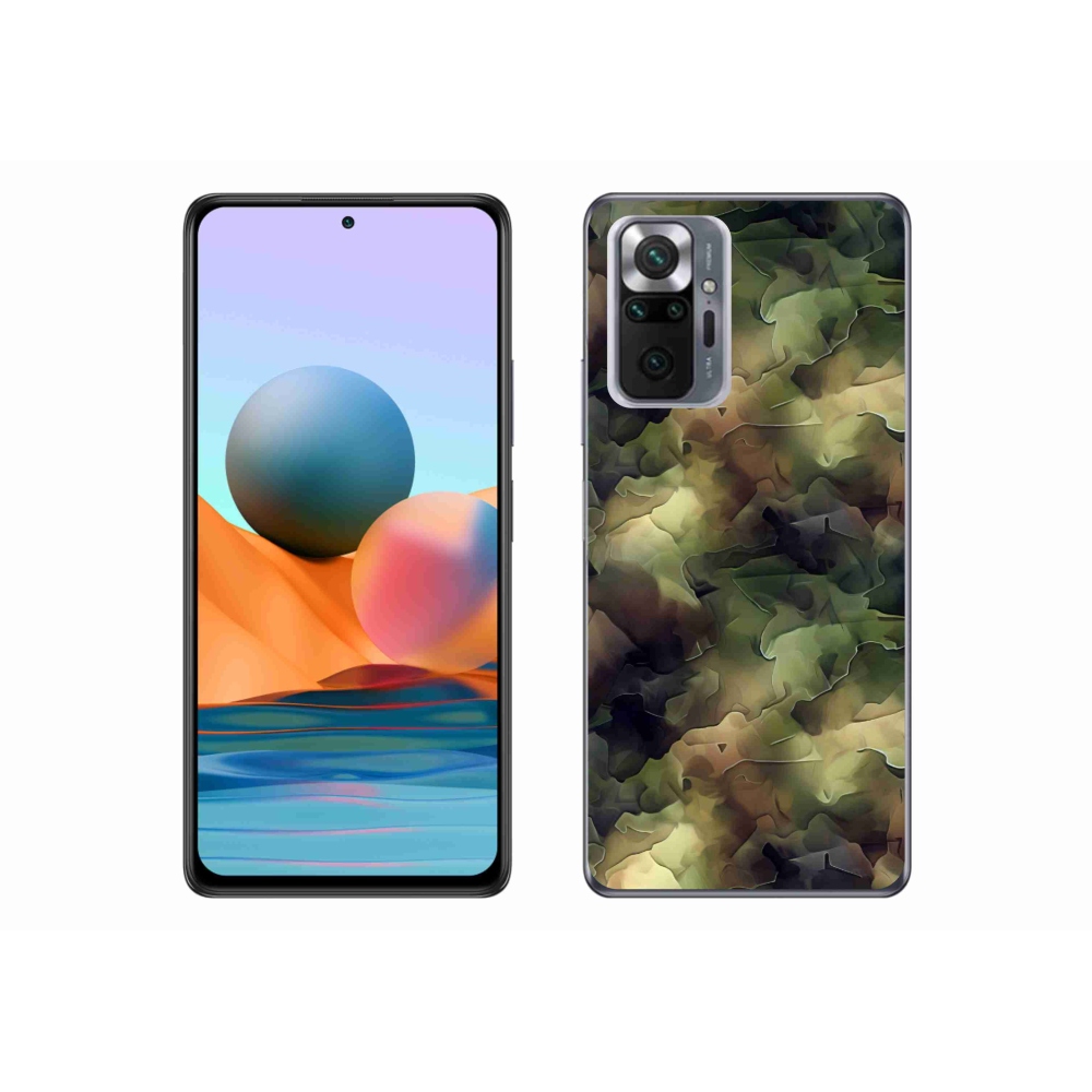 Gél borítás mmCase a Xiaomi Redmi Note 10 Pro készülékhez - álcázott minta 10