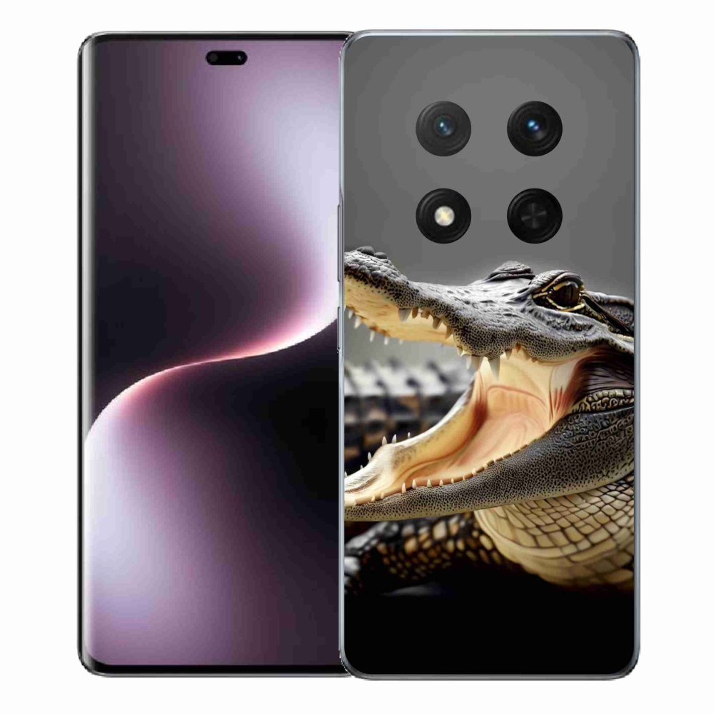 Gél borítás mmCase a Honor Magic 7 Lite 5G számára - krokodil