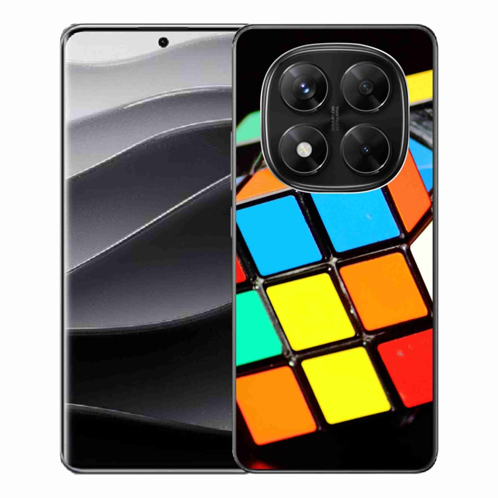 Gél borítás mmCase a Xiaomi Redmi Note 14 Pro 5G/Poco X7 5G számára - rubikova kostka