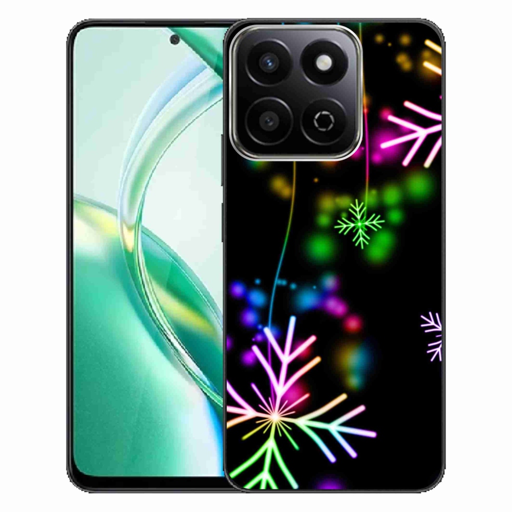 Zselés borítás mmCase a Honor 200 Smart 5G készülékhez - színes pelyhekkel