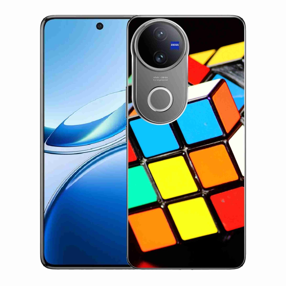 Gél borítás mmCase a Vivo V50 5G készülékhez - Rubik-kocka