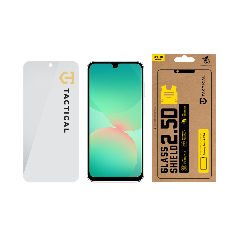 Tactical Glass Shield 2.5D üveg a Samsung Galaxy A27 5G-hez – átlátszó