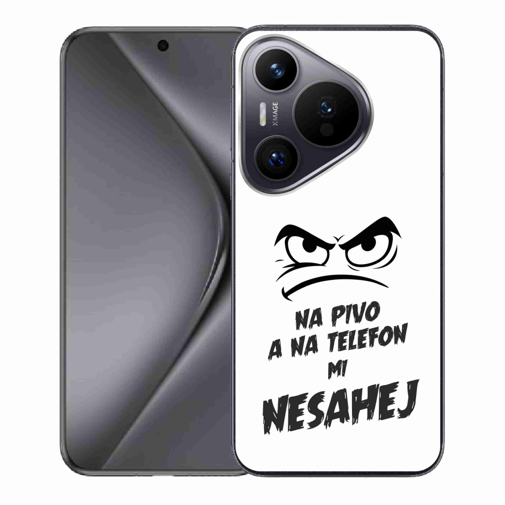 Gél borító mmCase a Huawei Pura 70 - sör motívum 2 fehér háttérrel