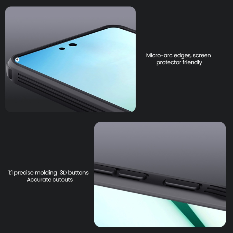 Nillkin CamShield PRO mágneses hátlap Samsung Galaxy A36 5G fekete