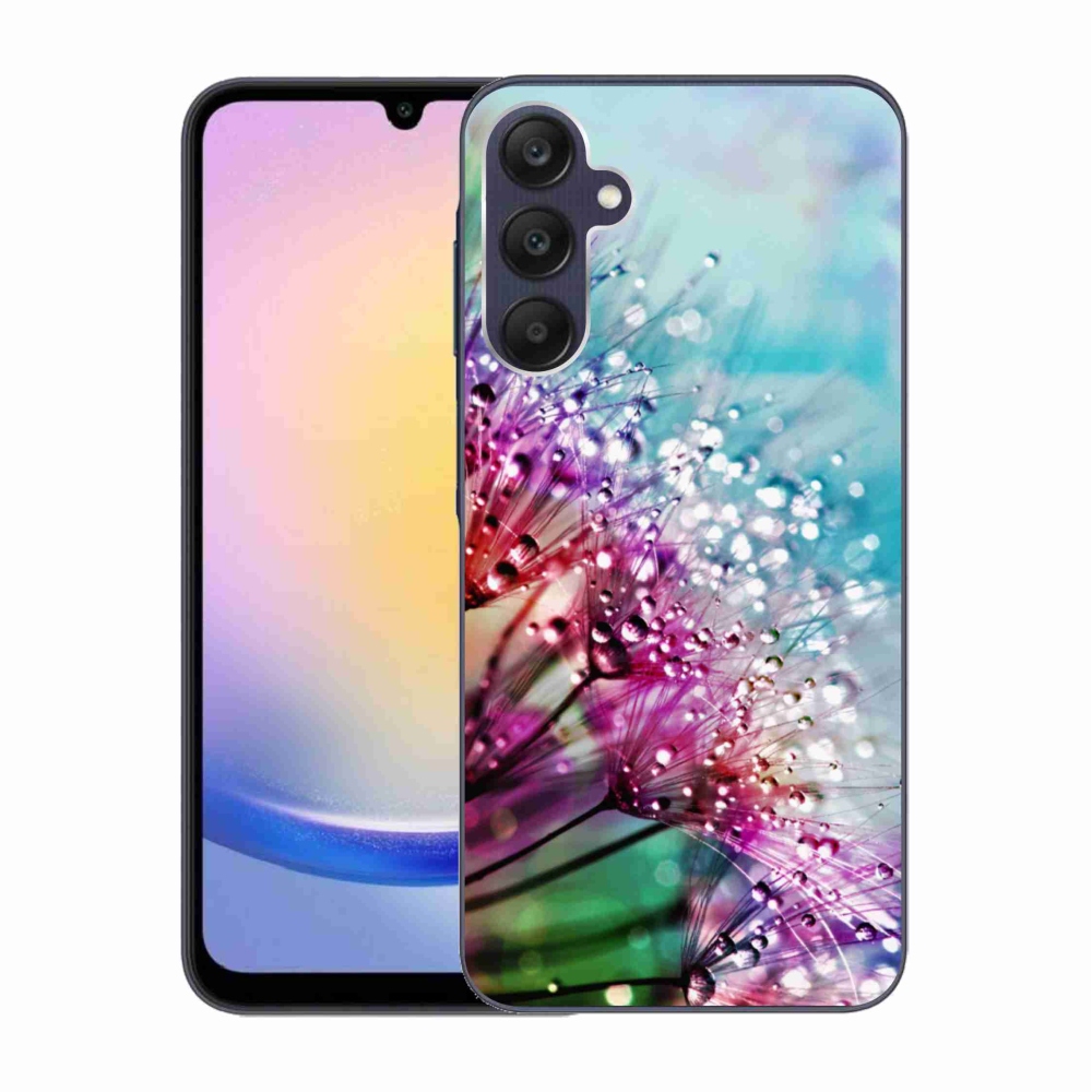 Gél borítás mmCase Samsung Galaxy A25 5G - színes virágokhoz
