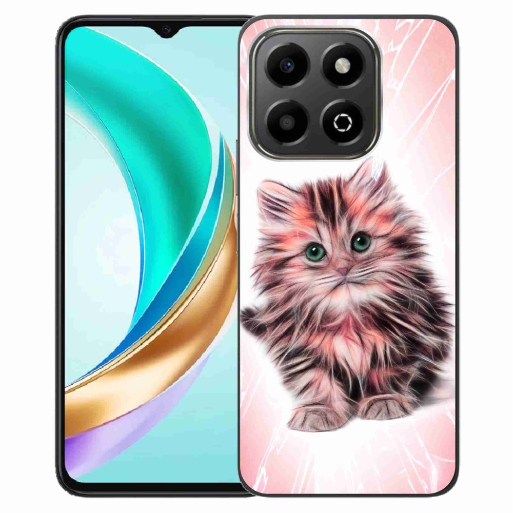 Gél borító mmCase a Honor X6b készülékhez - aranyos cica