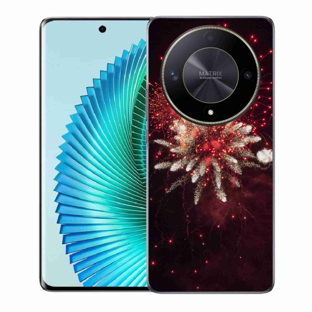 Gél borítás mmCase a Honor Magic 6 Lite 5G-hez - tűzijáték