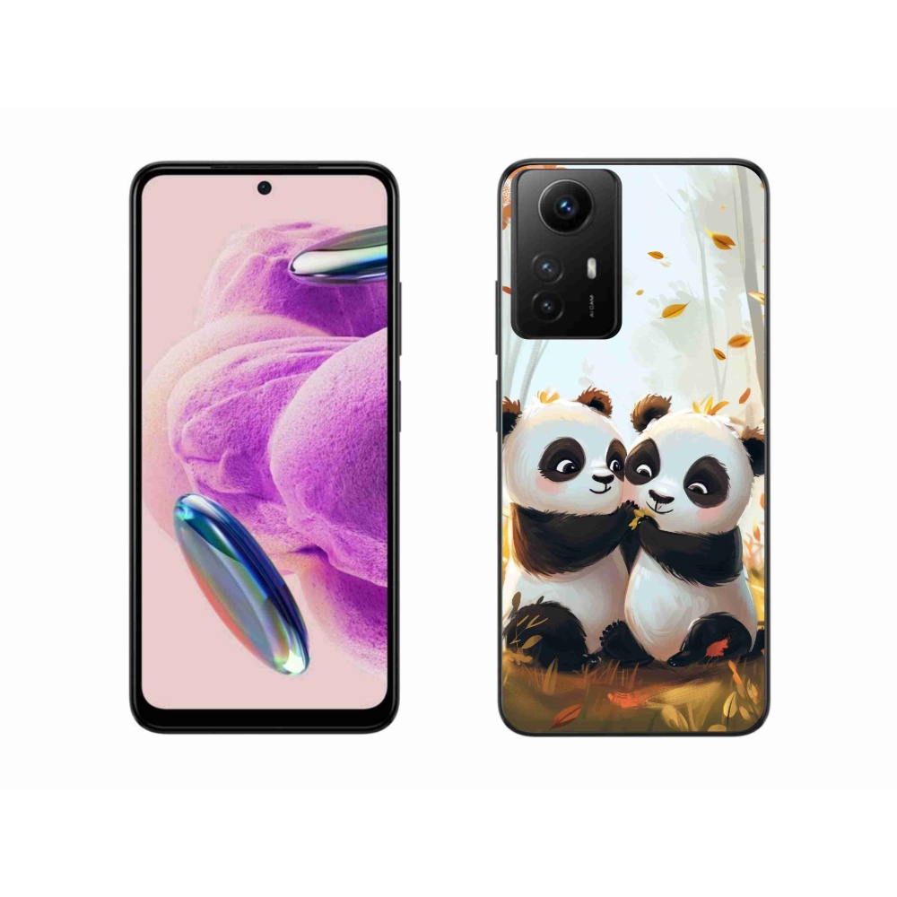 Gél borítás mmCase a Xiaomi Redmi Note 12S-hez - pandák