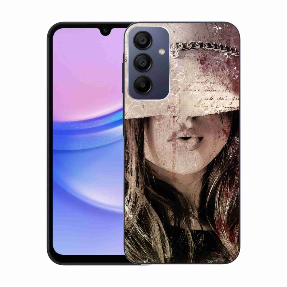 Gél borítás mmCase Samsung Galaxy A15 4G/5G - lányhoz