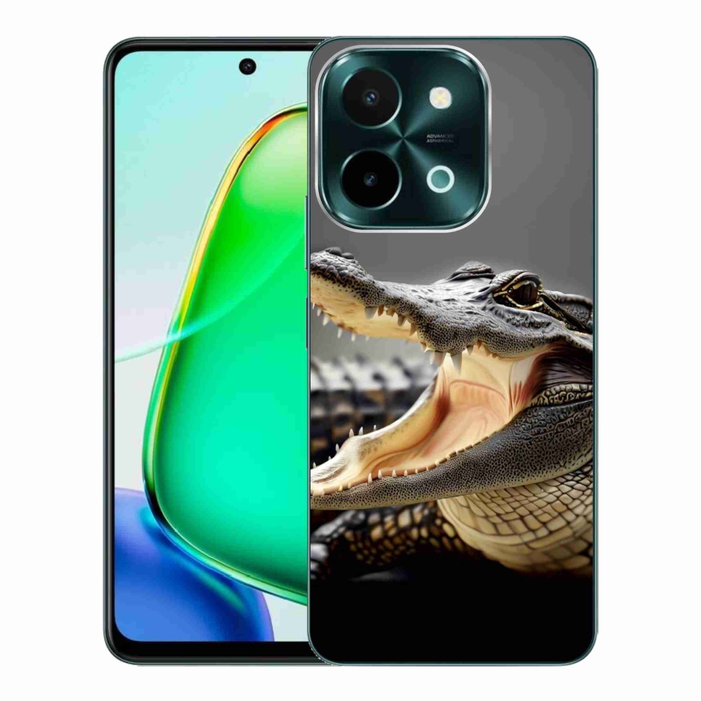 Gél borítás mmCase a Vivo Y28-hoz - krokodil