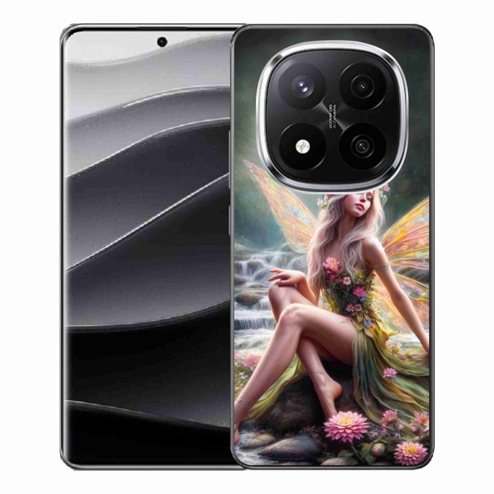 Gél borítás mmCase a Xiaomi Redmi Note 14 Pro+ 5G - pillangó nő 1