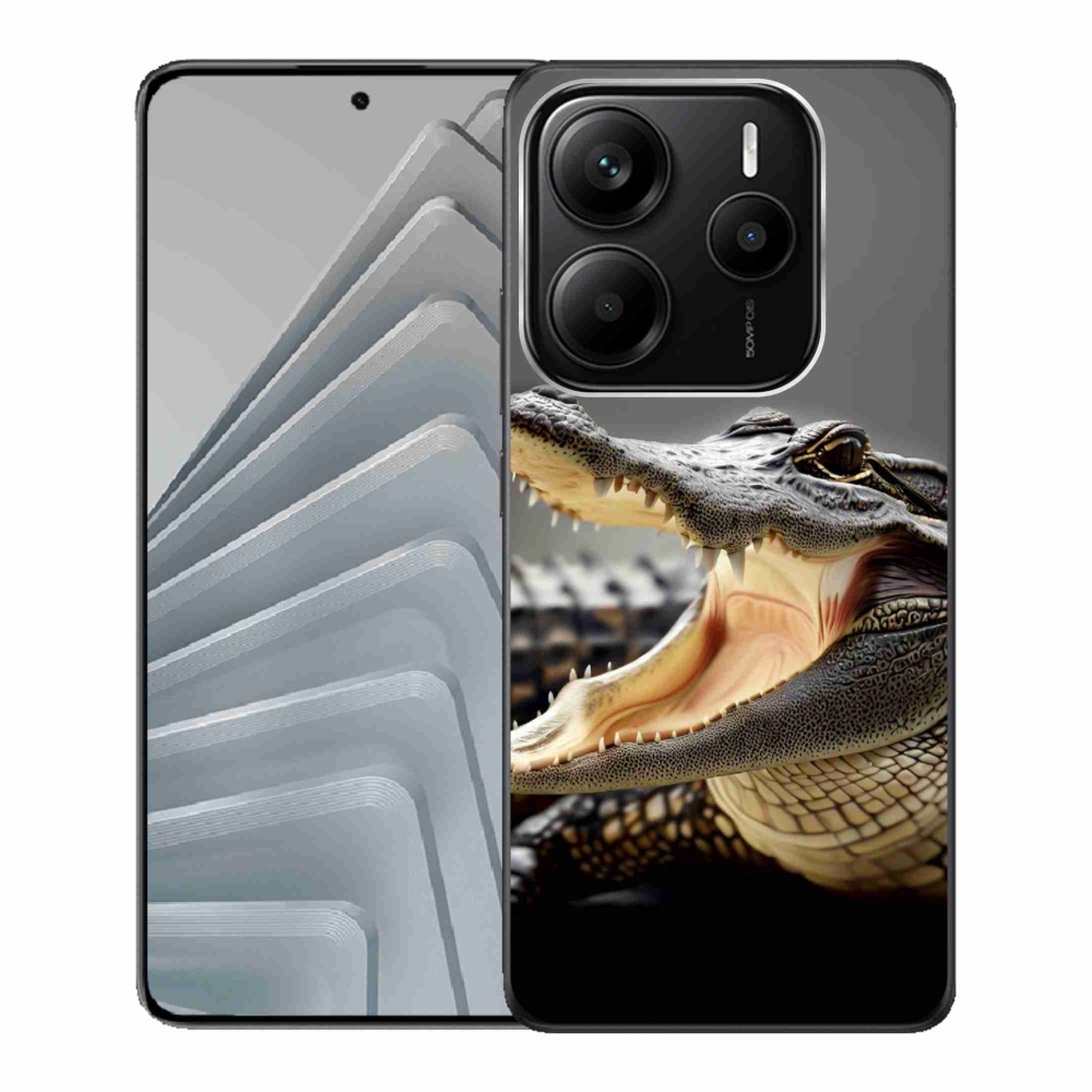 Gél borítás mmCase a Xiaomi Redmi Note 14 5G-hez - krokodil