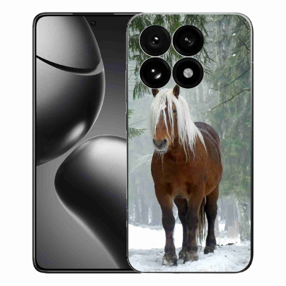 Gél borítás mmCase a Xiaomi 15T-hez - ló az erdőben