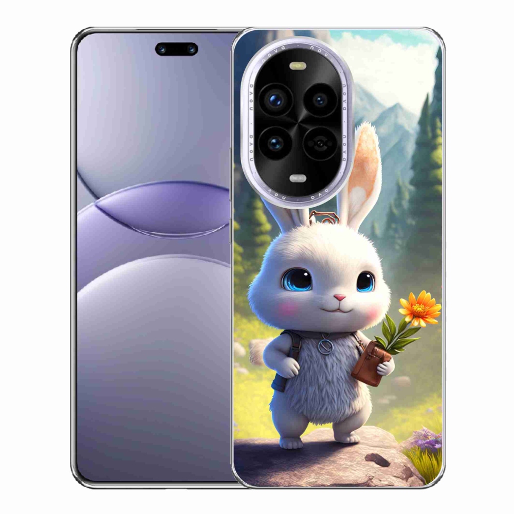 Gél borítás mmCase a Huawei Nova 13 Pro 5G számára - aranyos nyuszi