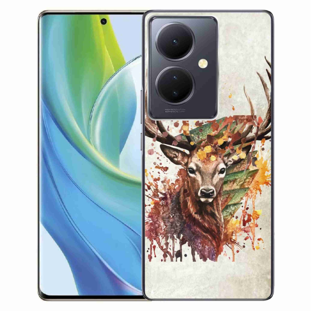 Gél tok mmCase a Vivo V29 Lite 5G készülékhez - szarvas 1