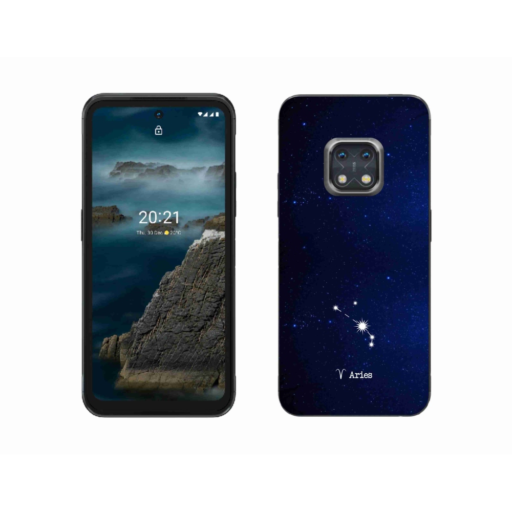 Zselés borítás mmCase a Nokia XR20 készülékhez - Kos csillagkép