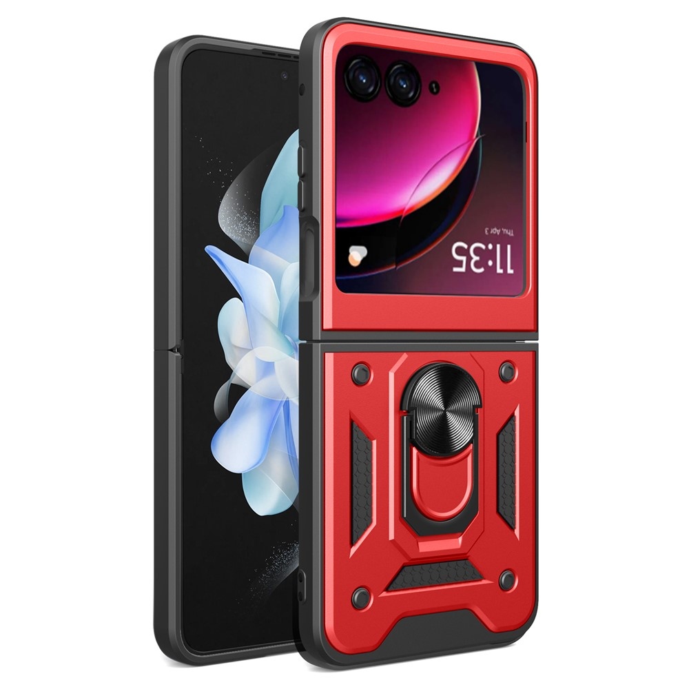 Csúszásálló borítás Motorola Razr 40 Ultra 5G készülékhez - piros