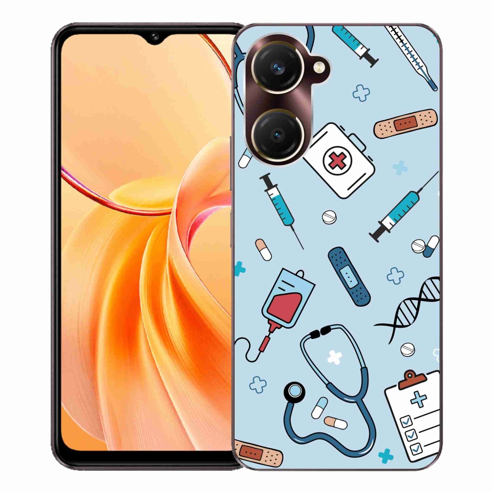 Gél borító mmCase a Vivo Y28s 5G-hez - egészség 1