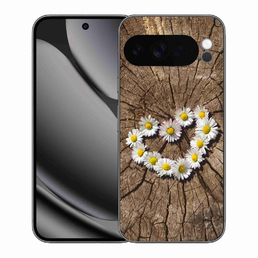 Gél borítás mmCase a Google Pixel 10 Pro XL számára - Százszorszép szív