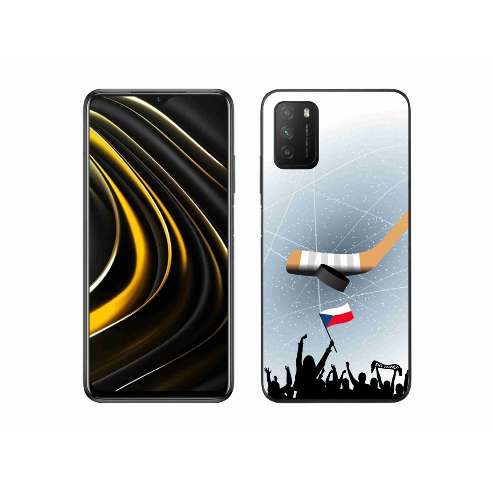 Gél borítás mmCase a Xiaomi Poco M3-hoz - hoki szurkolóknak