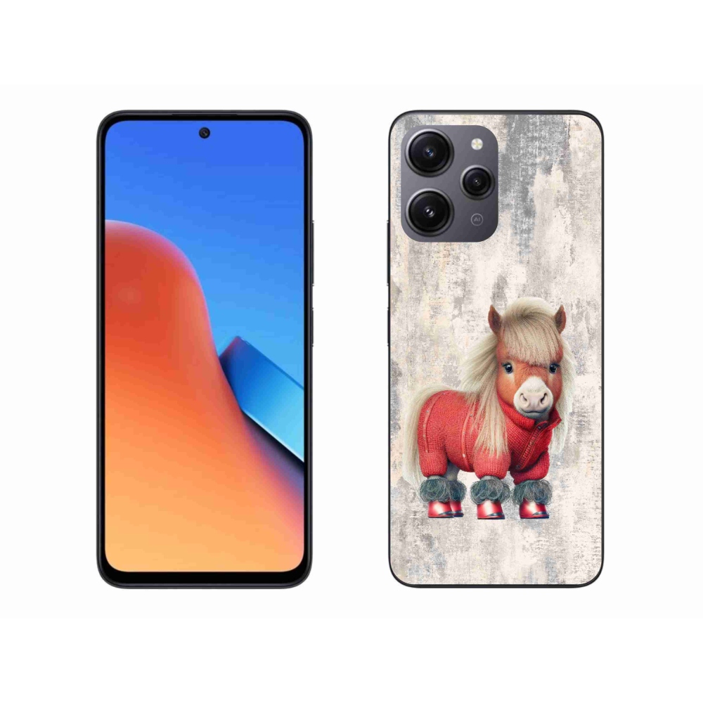 Gél borítás mmCase a Xiaomi Redmi 12-hez - póni pulóverben