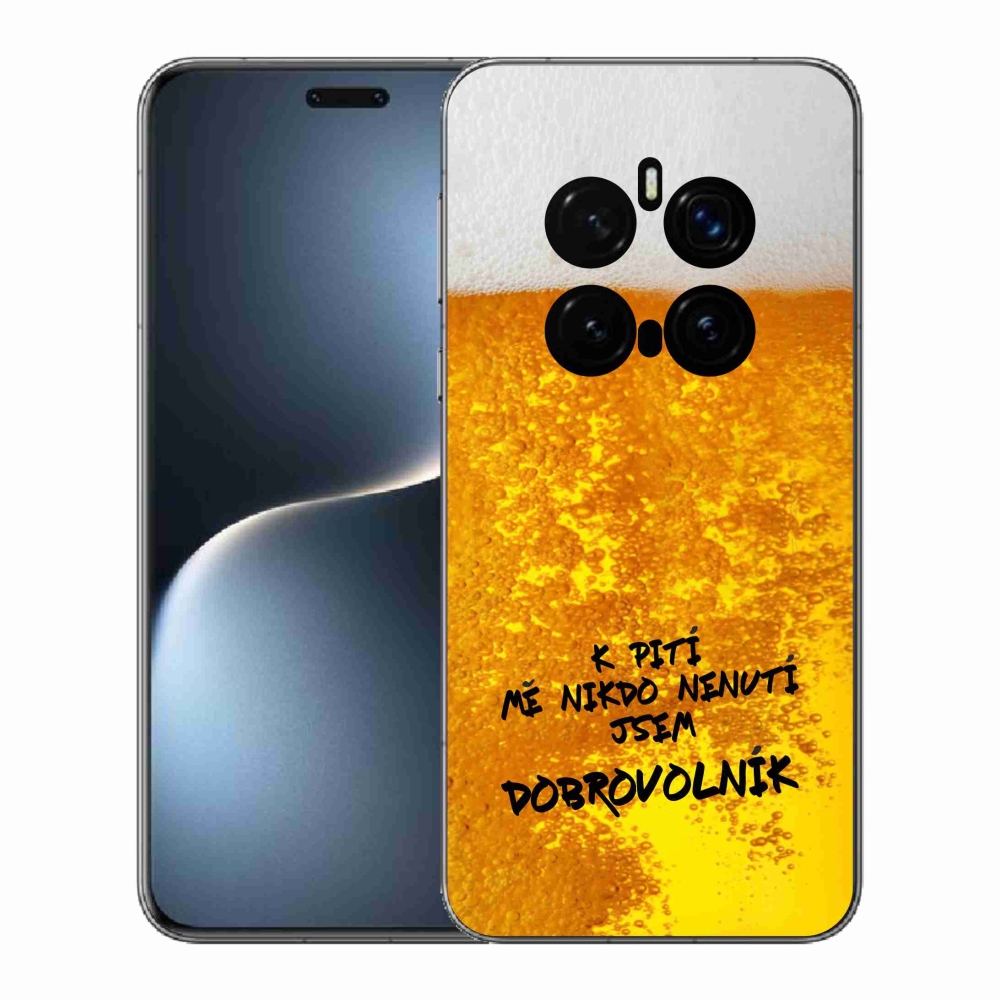 Gél borítás mmCase a Honor Magic 7 Pro 5G számára - sör motívum 4