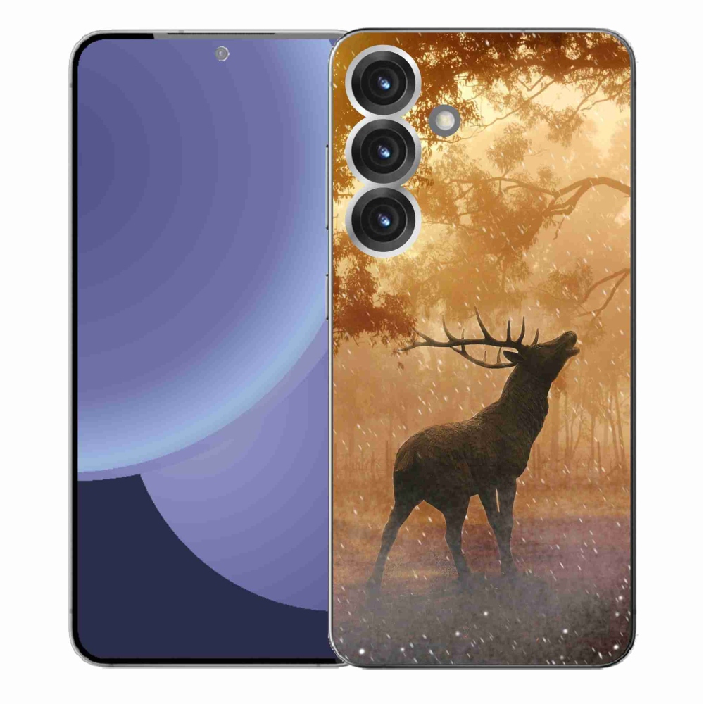Zselés borítás mmCase Samsung Galaxy S25+ készülékhez - szarvasok a vadonban