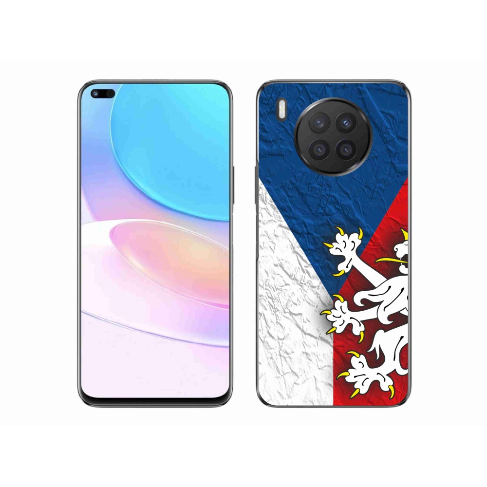 Gél borító mmCase a Huawei Nova 8i - cseh zászlóhoz 1