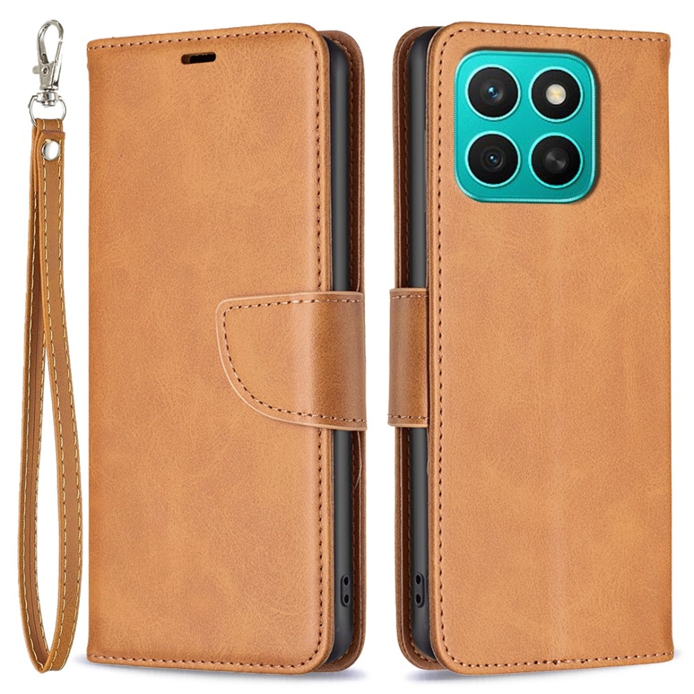 Könyvtáska Honor X8c tokhoz - sárga