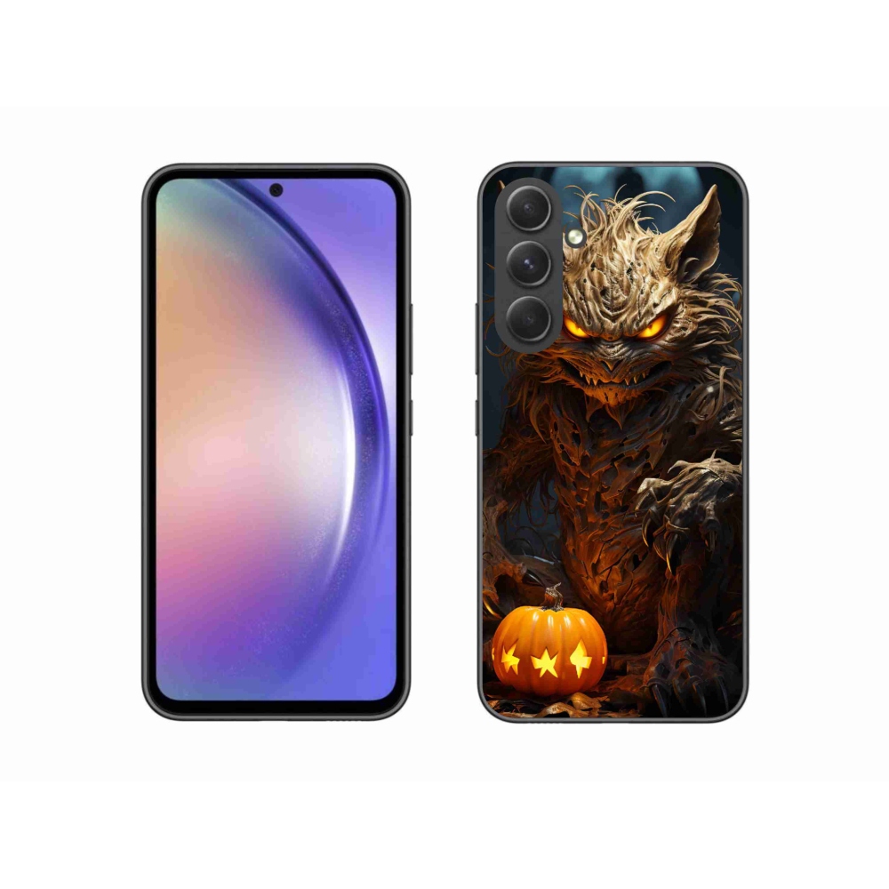 Gél borítás mmCase Samsung Galaxy A54 5G - Halloween szörny - Samsung Galaxy A54 5G - Halloween szörny