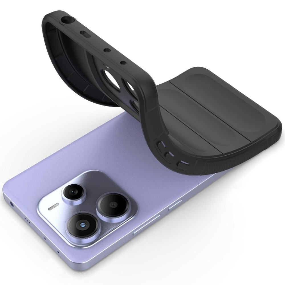 Rugg tartós zselés tok Xiaomi Redmi Note 14 5G - fekete