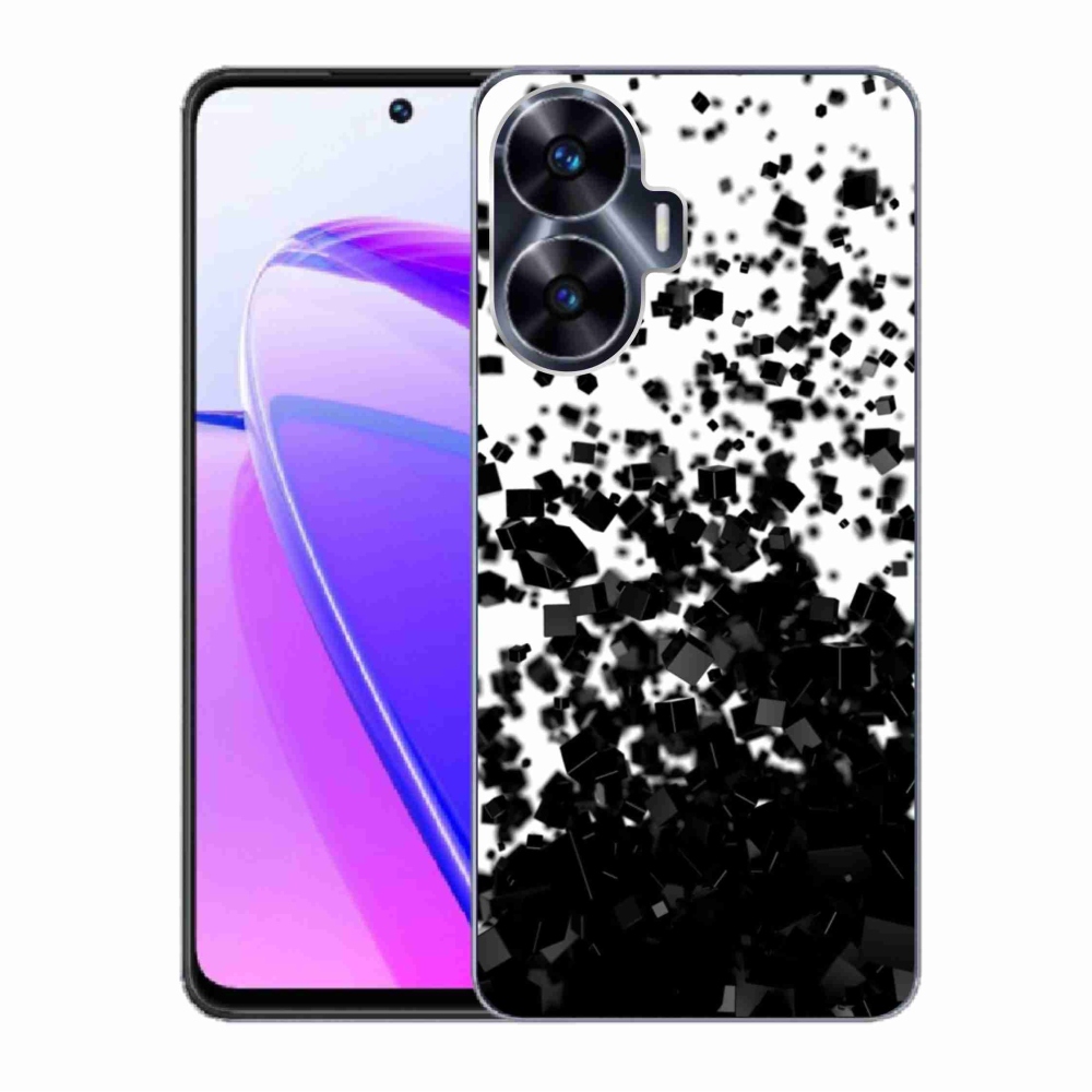 Gél borítás mmCase a Realme C55 készülékhez - absztrakt minta 1