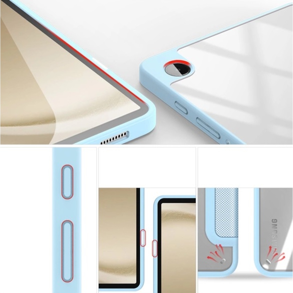 DUX okos táblagép tok Samsung Galaxy Tab A9 - kék