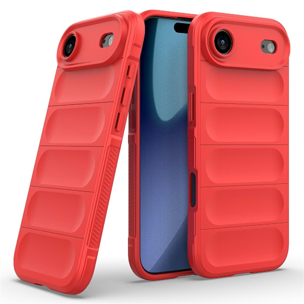 Rugg tartós zselés tok iPhone 17 Air készülékhez - piros