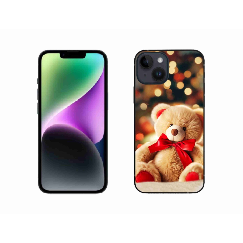 Gél borító mmCase iPhone 14 készülékhez - mackó