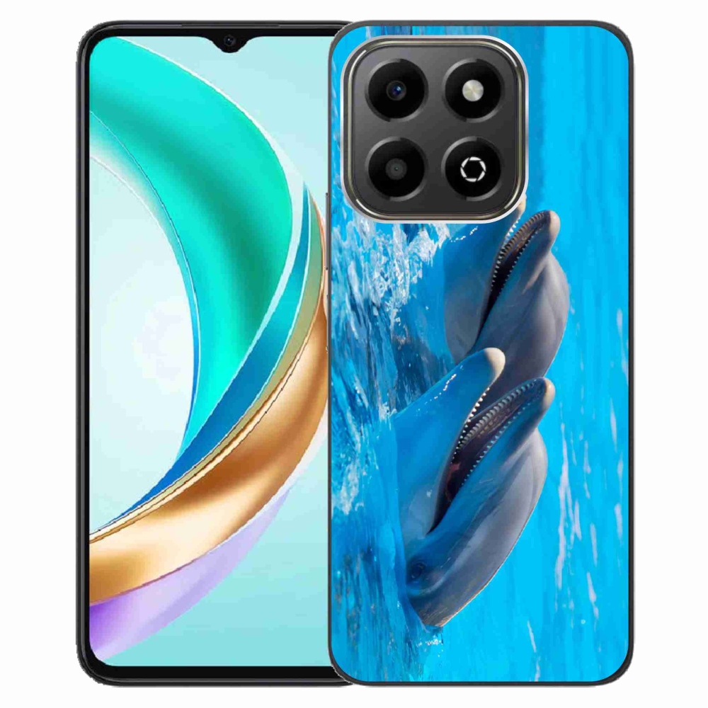 Zselés borítás mmCase a Honor X6b készülékhez - delfinek