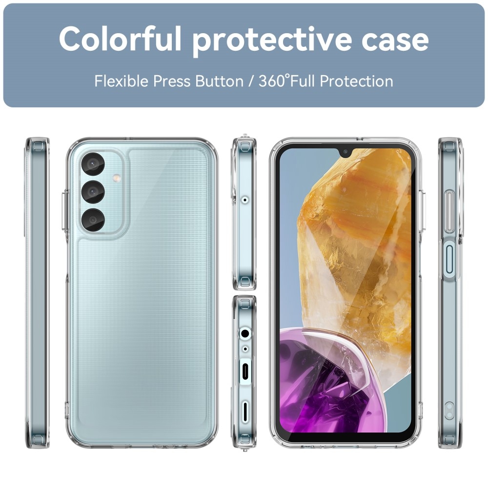 Candy zselés tok Samsung Galaxy M15 5G - átlátszó