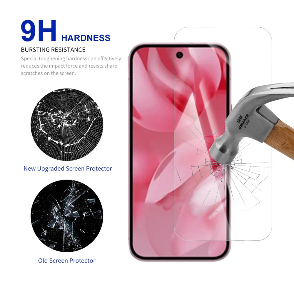 RURI 2.5D edzett üveg a Google Pixel 10 Pro készüléken