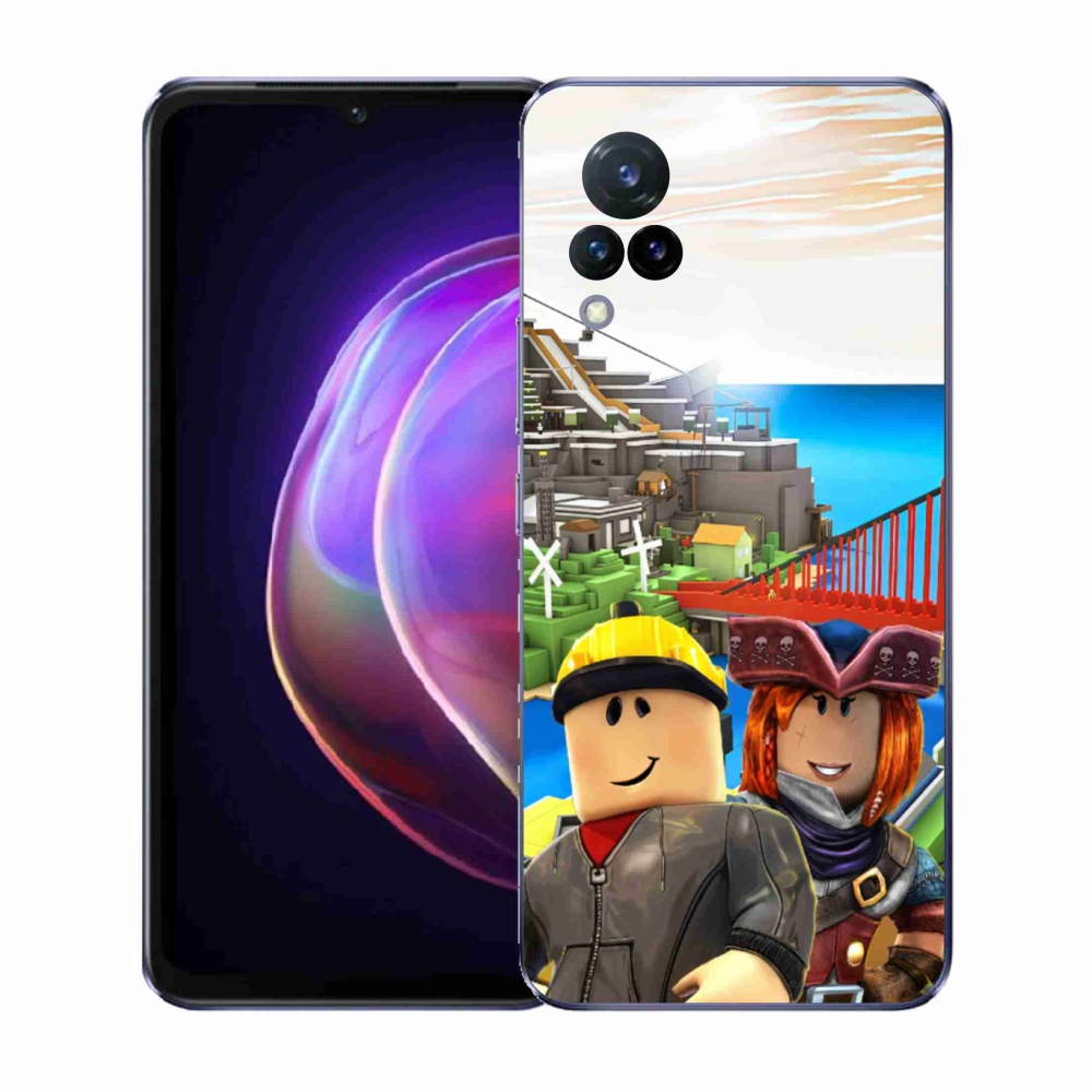 Gél borítás mmCase a Vivo V21 4G/5G készülékre - roblox 1