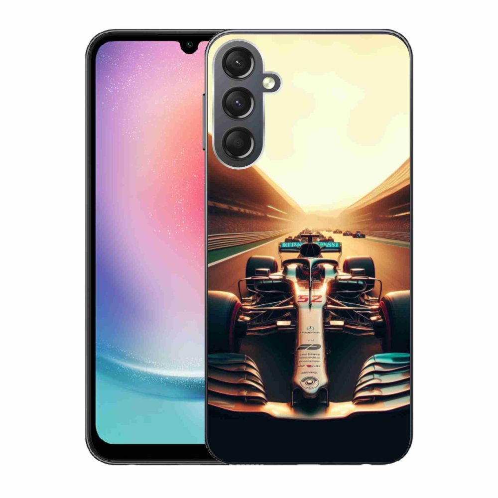 Zselés borítás mmCase Samsung Galaxy A24 készülékhez - formula 1