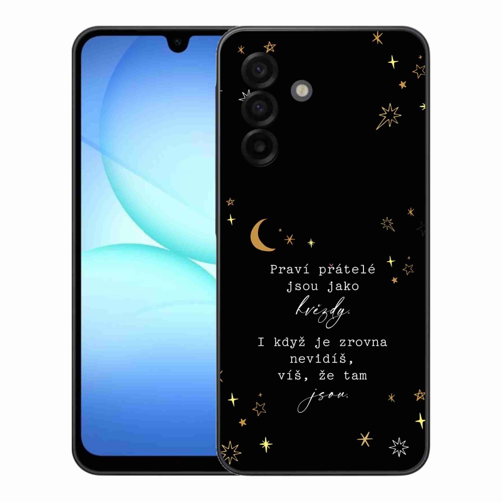 Gél borítás mmCase Samsung Galaxy A17 4G/5G - idézem 6 fekete háttér