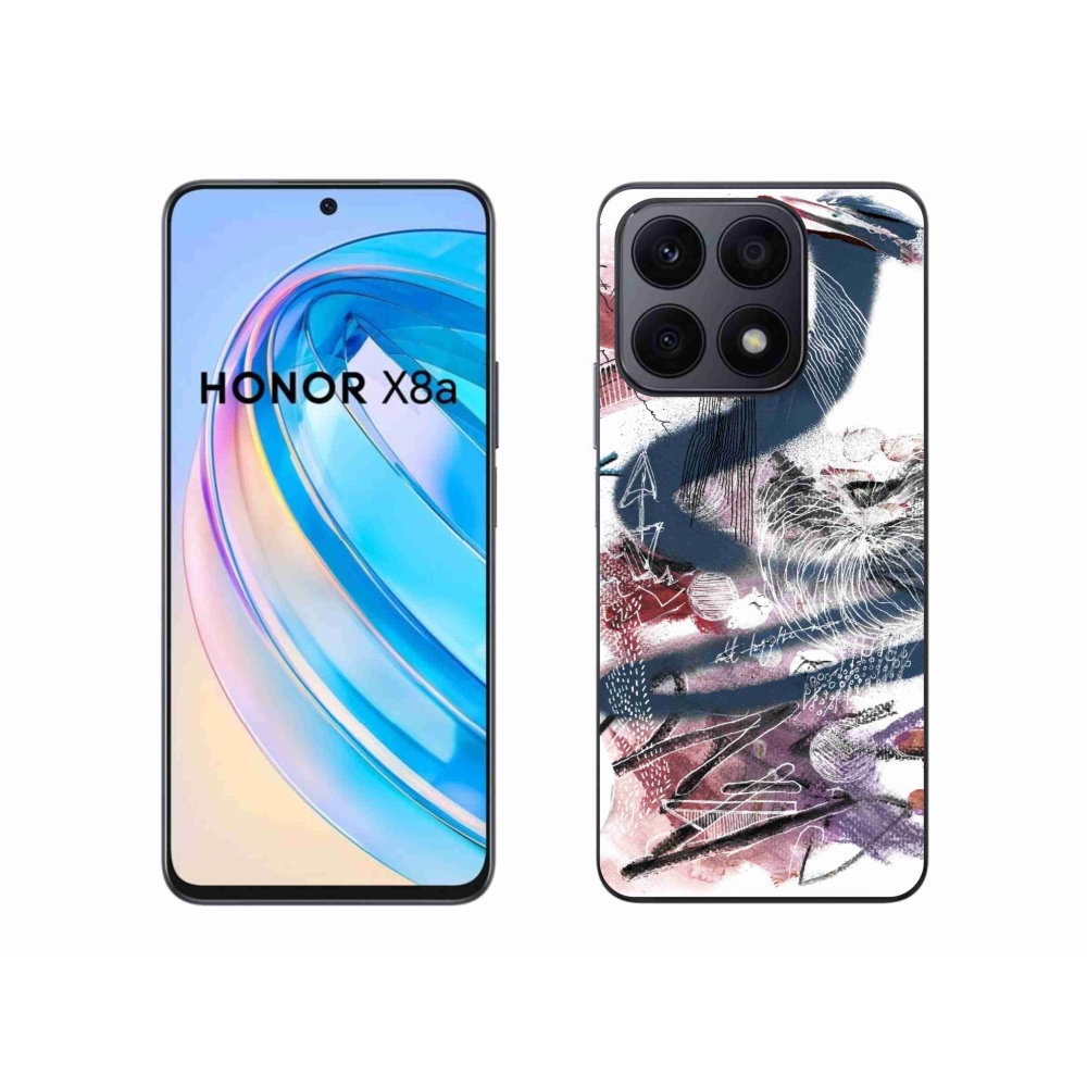 Zselés borítás mmCase a Honor X8a készülékhez - absztrakt motívum 28