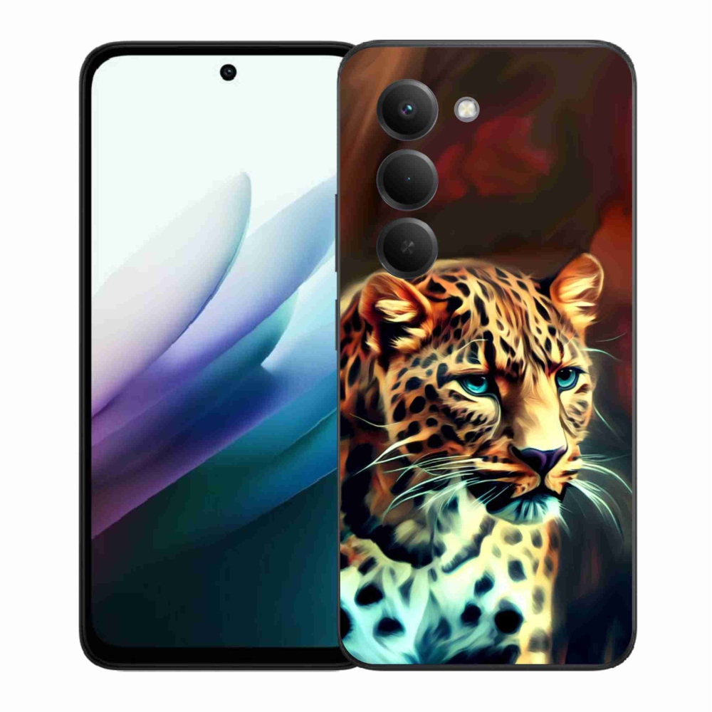 Zselés borítás mmCase a Xiaomi Redmi 15 4G/5G (171mm) - leopárd