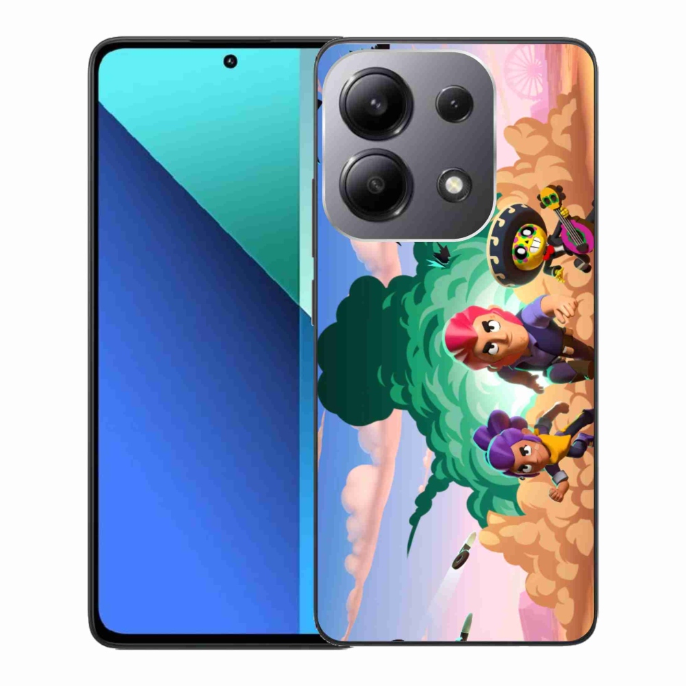 Gél borítás mmCase a Xiaomi Redmi Note 13-hoz - verekedés csillagok