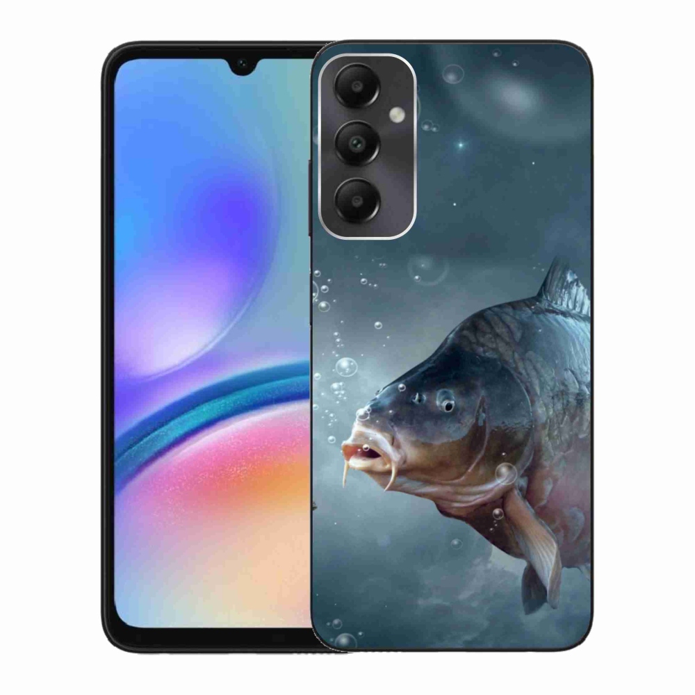 Gél borítás mmCase Samsung Galaxy A05s készülékhez - ponty és buborékok