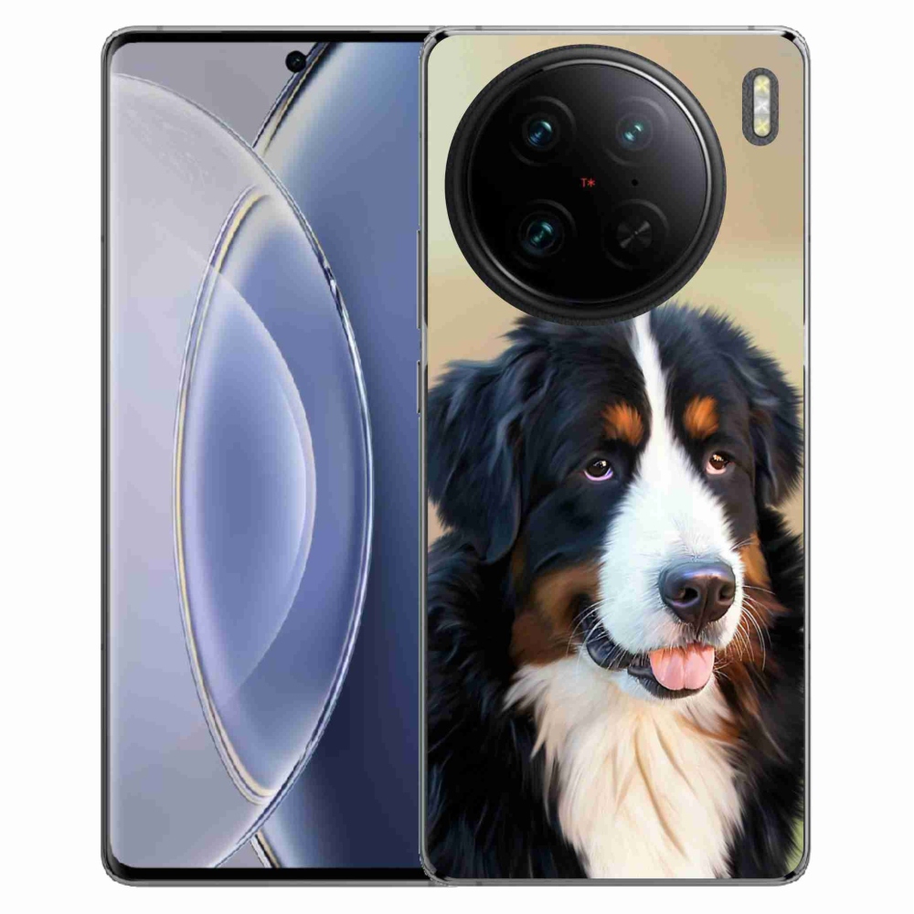 Gél tok mmCase a Vivo X90 Pro készülékhez - Berni hegyi kutya