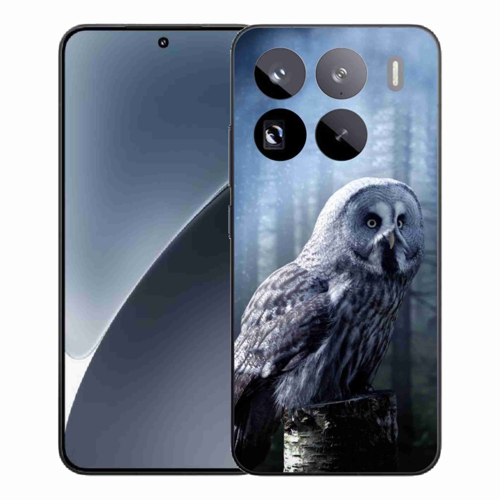 Gél borítás mmCase a Xiaomi 15 Pro-hoz - bagoly