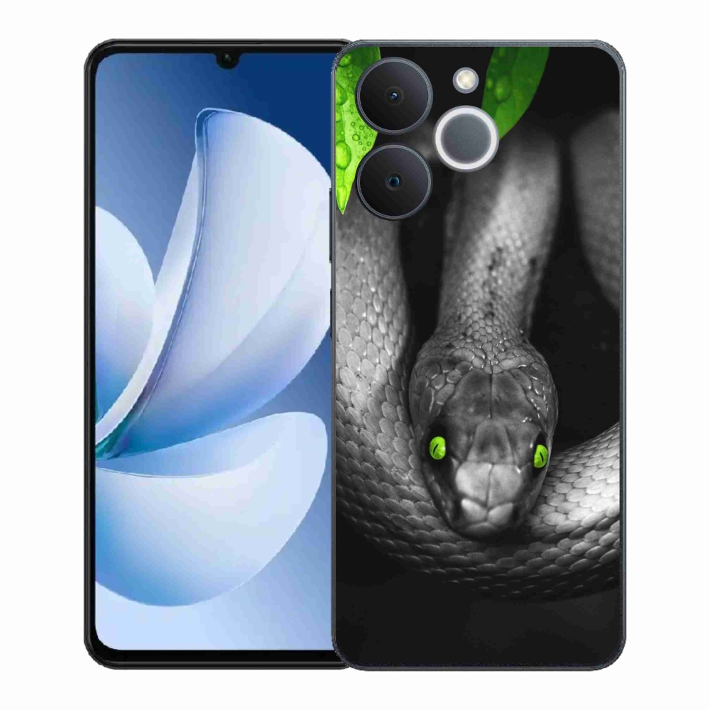 Zselés borítás mmCase a Realme Note 70T-hez - kígyó